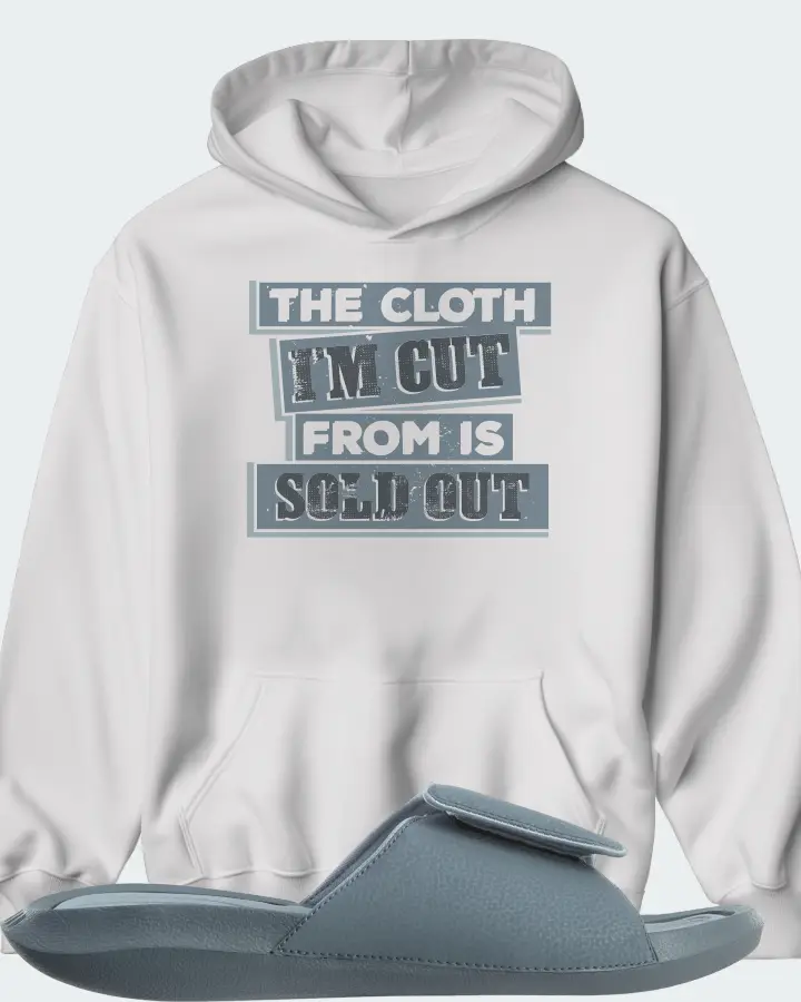 Jordan Hydro 6 Sneaker Matching White Hoodie - The Cloth I'm Cut From Refreshed