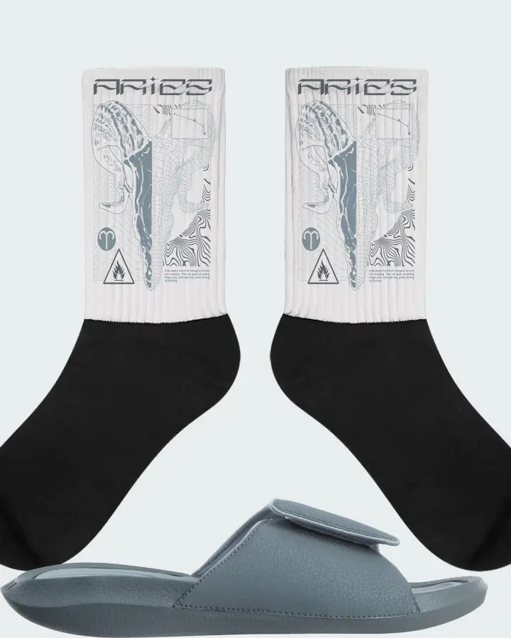 Socks in White