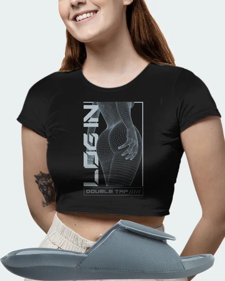 Jordan Hydro 6 Sneaker Matching Black Crop Top (LOGIN) - View 6