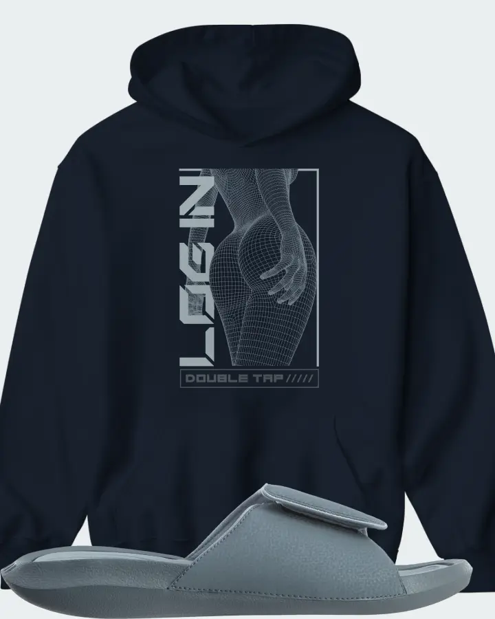 Hoodie in Navy