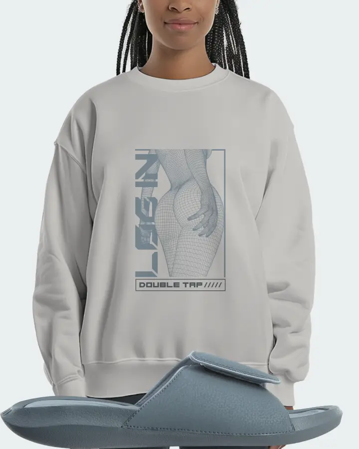 Jordan Hydro 6 Sneaker Matching Grey Sweatshirt (LOGIN) - View 3