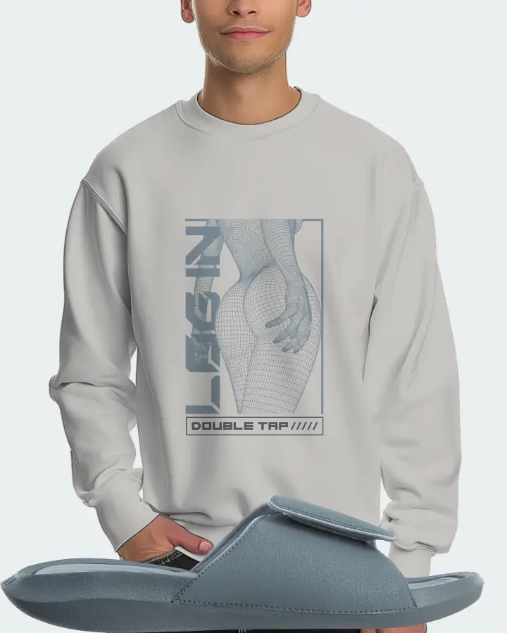 Jordan Hydro 6 Sneaker Matching Grey Sweatshirt (LOGIN) - View 4