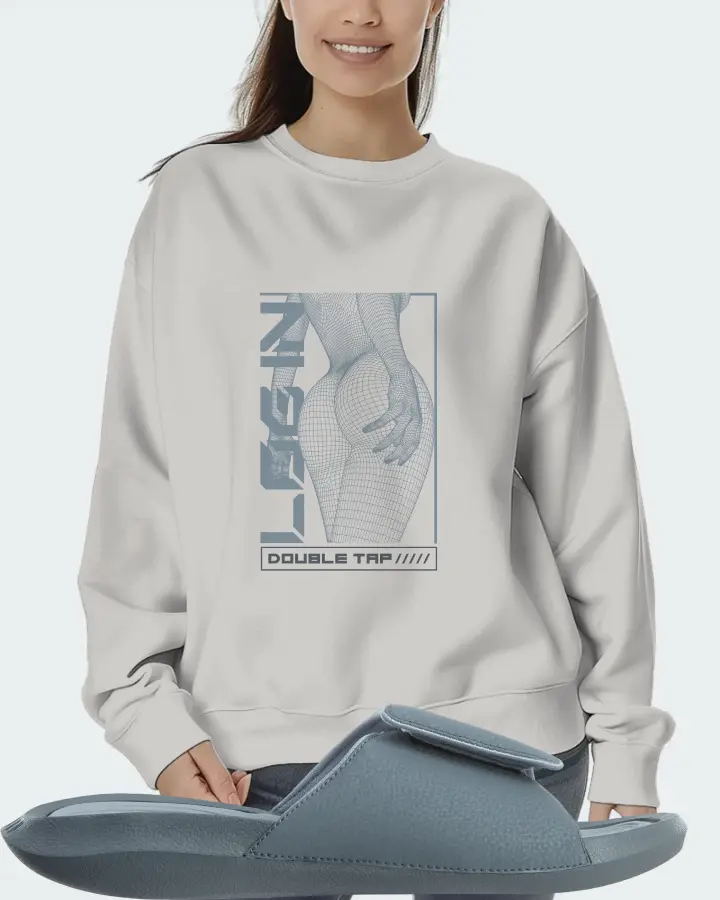 Jordan Hydro 6 Sneaker Matching Grey Sweatshirt (LOGIN) - View 5