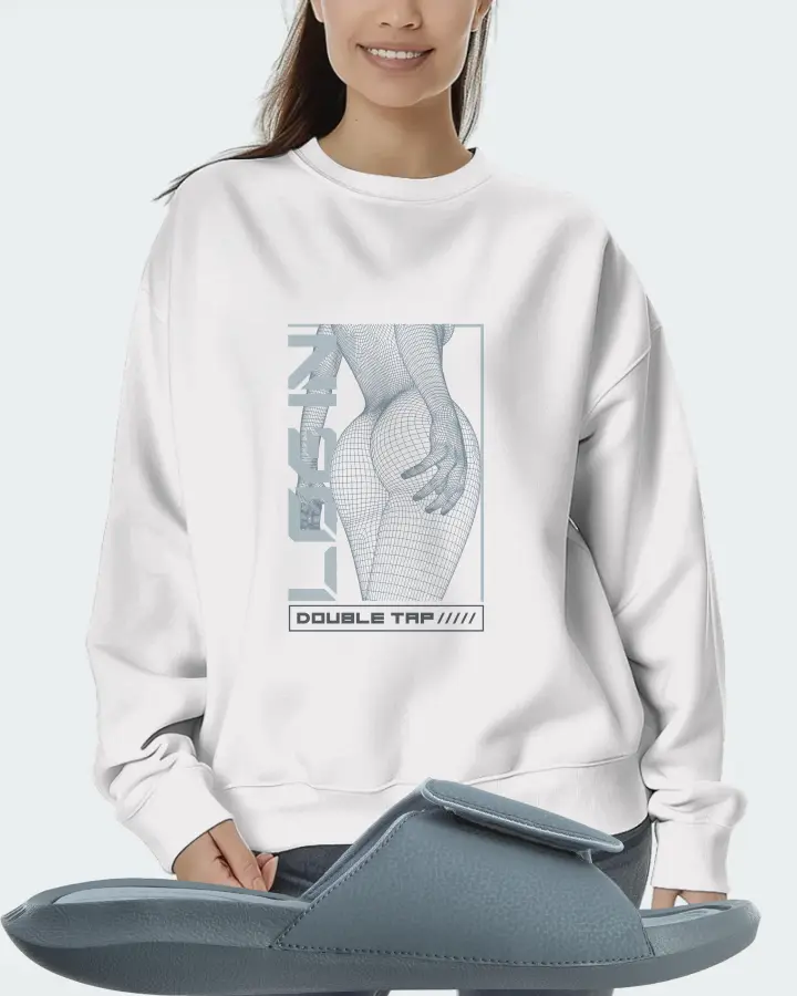 Jordan Hydro 6 Sneaker Matching White Sweatshirt (LOGIN) - View 5