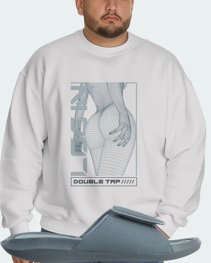Jordan Hydro 6 Sneaker Matching White Sweatshirt (LOGIN) - View 6