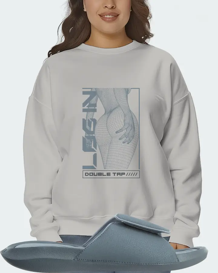 Jordan Hydro 6 Sneaker Matching Grey Sweatshirt (LOGIN) - View 7