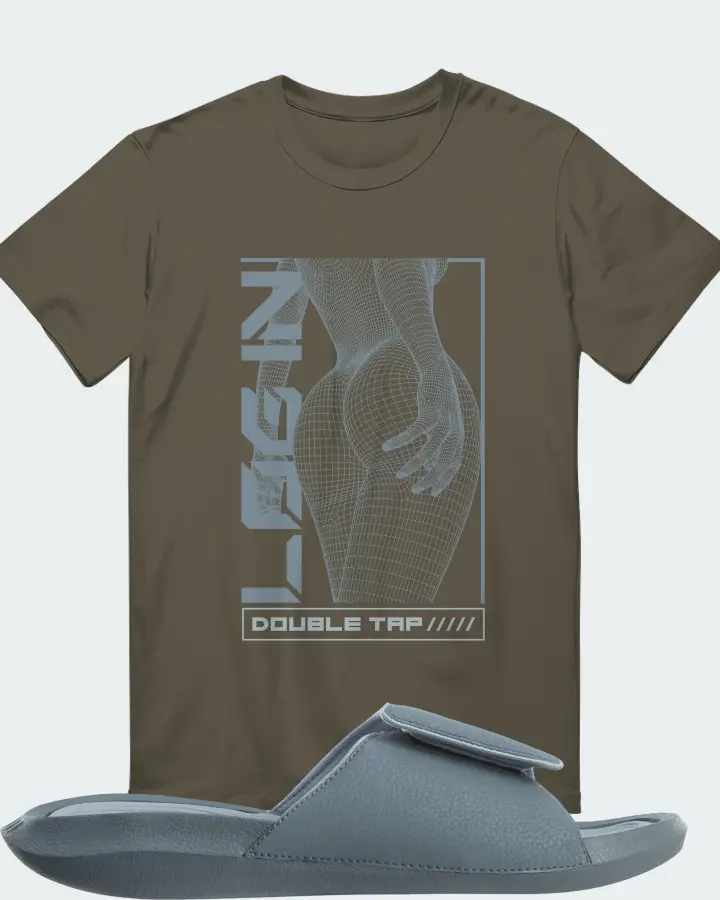 T-Shirt in Army Green
