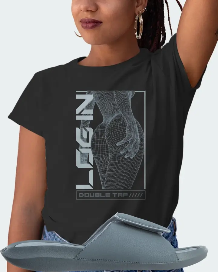 Jordan Hydro 6 Sneaker Matching Graphite T-Shirt (LOGIN) - View 5