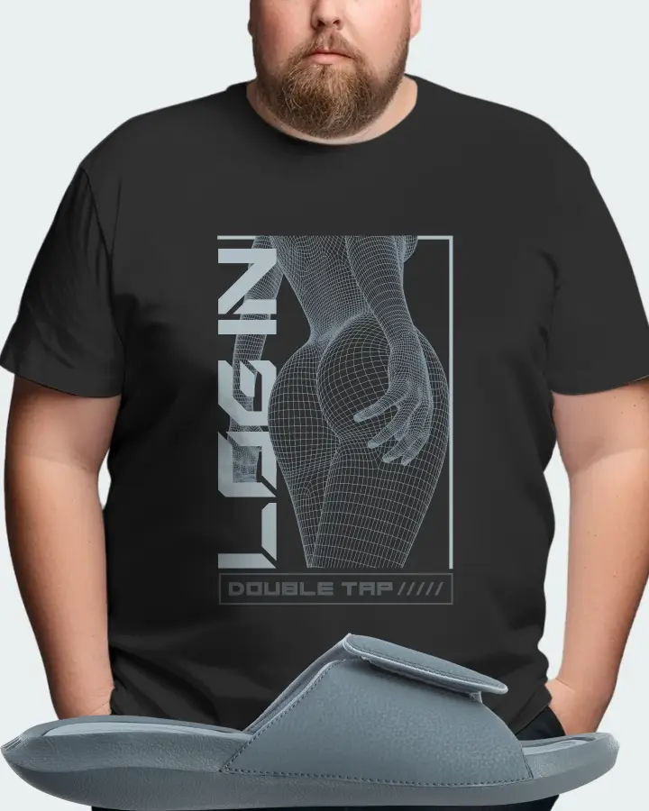 Jordan Hydro 6 Sneaker Matching Graphite T-Shirt (LOGIN) - View 8