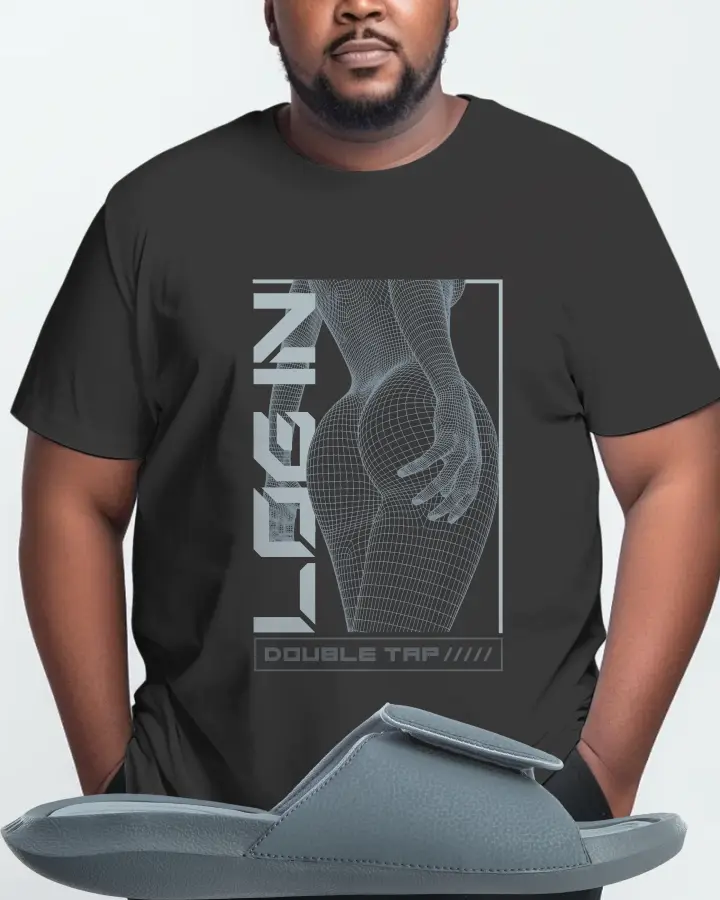 Jordan Hydro 6 Sneaker Matching Graphite T-Shirt (LOGIN) - View 10