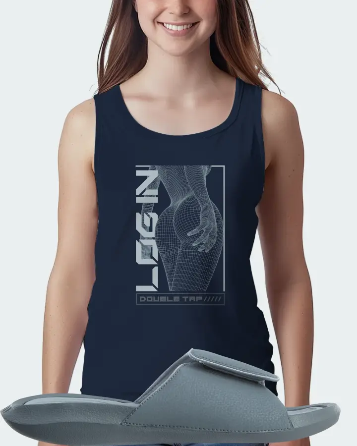 Jordan Hydro 6 Sneaker Matching Navy Tank Top (LOGIN) - View 5