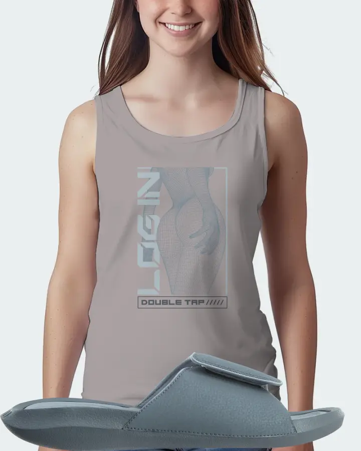 Jordan Hydro 6 Sneaker Matching Grey Tank Top (LOGIN) - View 5