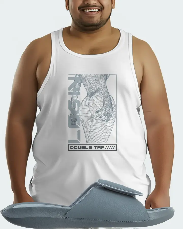 Jordan Hydro 6 Sneaker Matching White Tank Top (LOGIN) - View 6