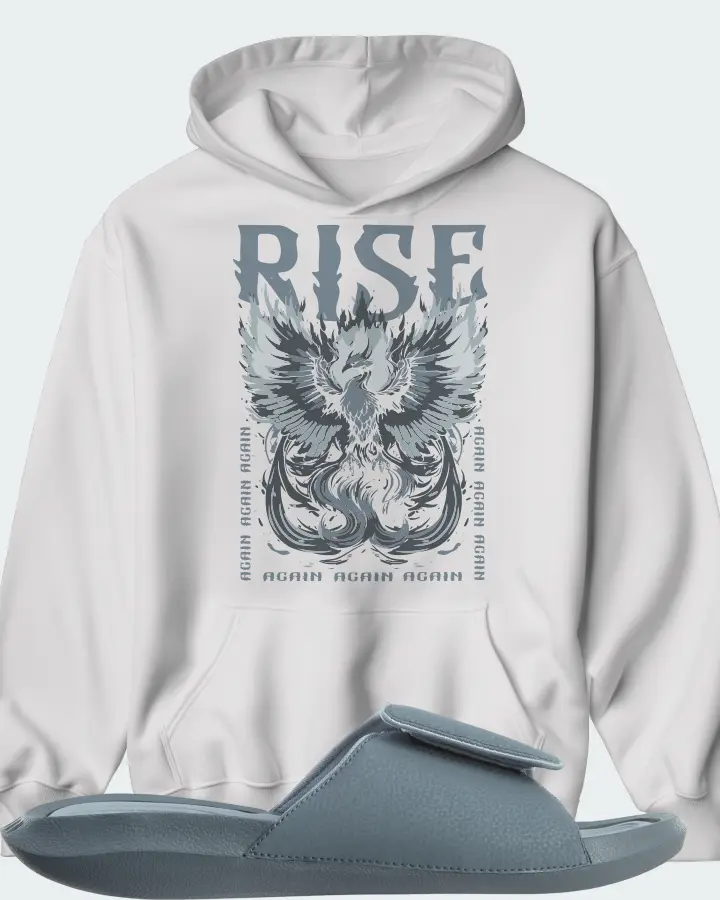 Jordan Hydro 6 Sneaker Matching White Hoodie - RISE