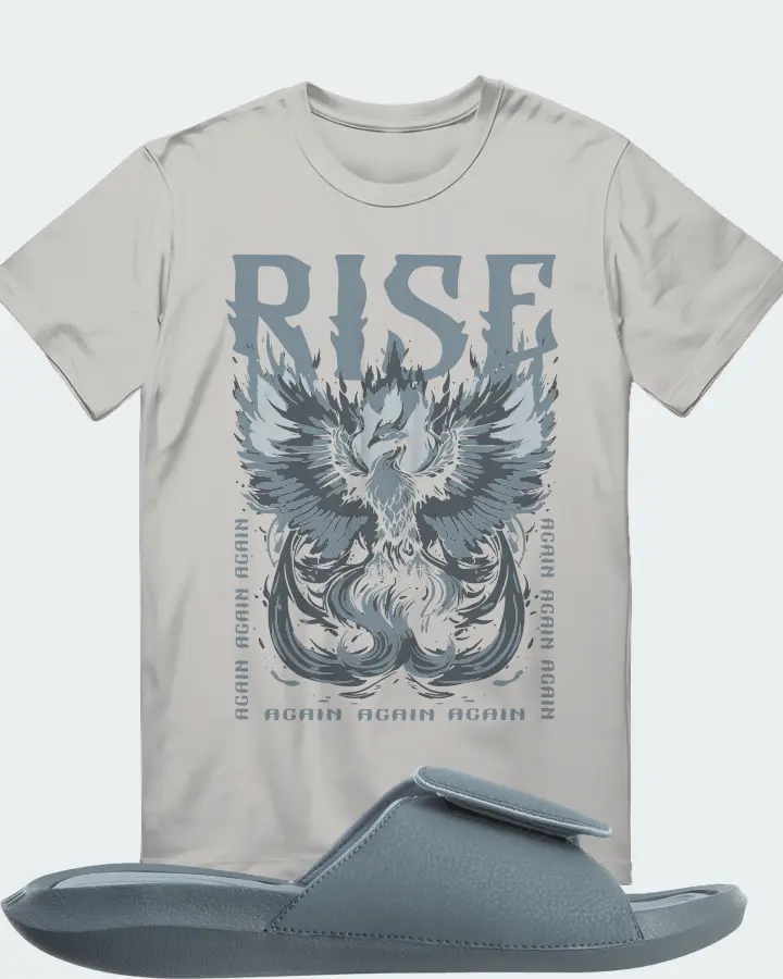 Jordan Hydro 6 Sneaker Matching Grey T-Shirt - RISE