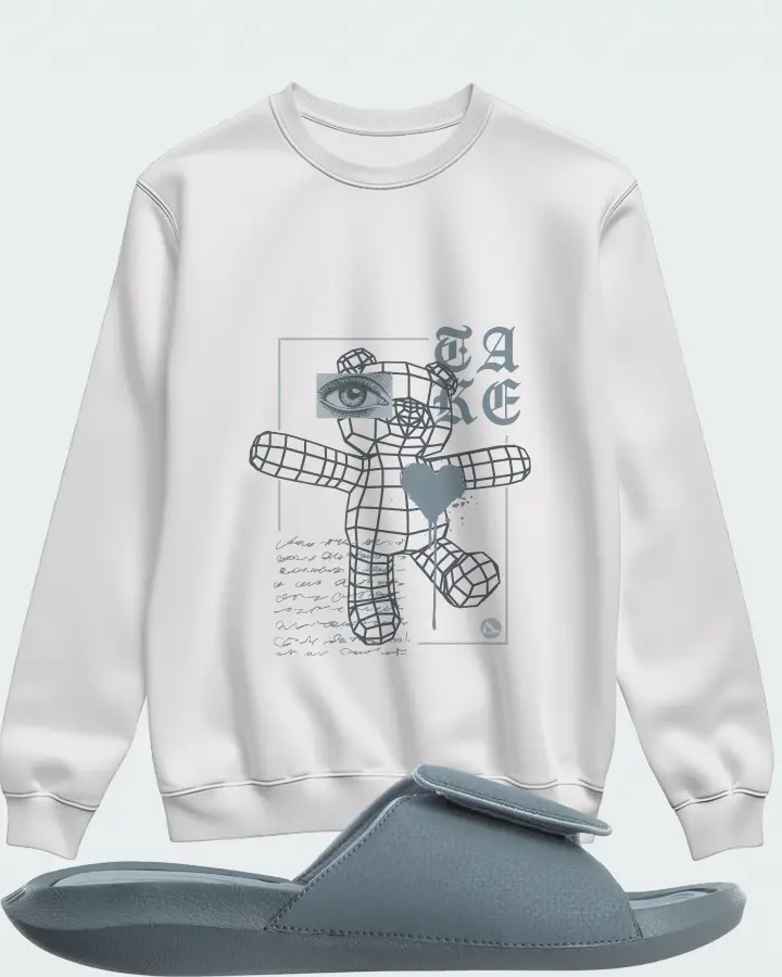 Sweatshirt in White
