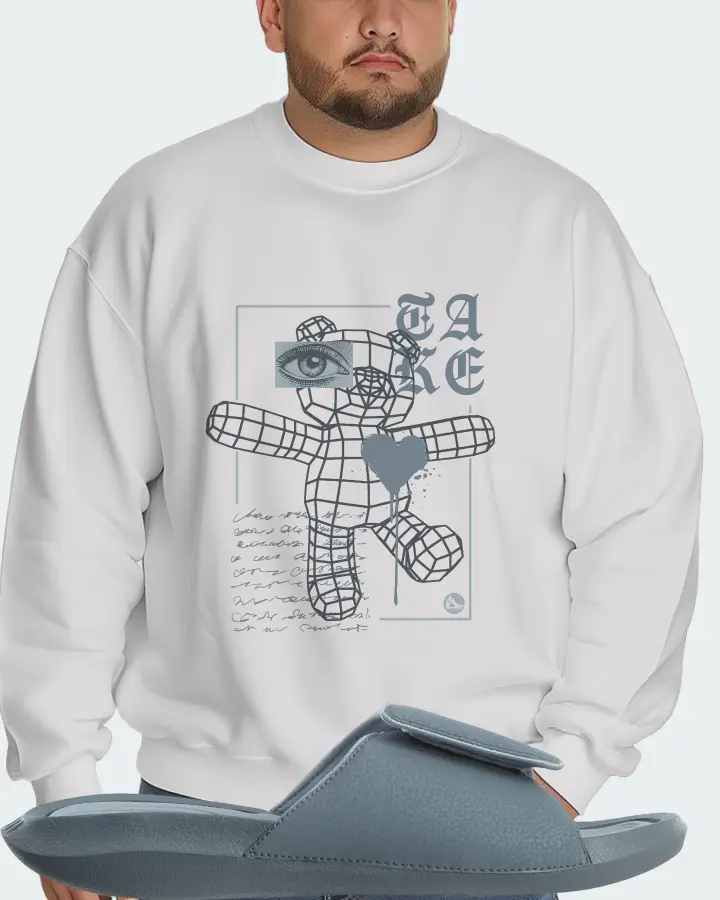 Jordan Hydro 6 Sneaker Matching White Sweatshirt (TAKE) - View 6