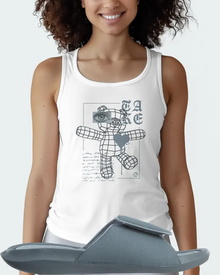 Jordan Hydro 6 Sneaker Matching White Tank Top (TAKE) - View 3