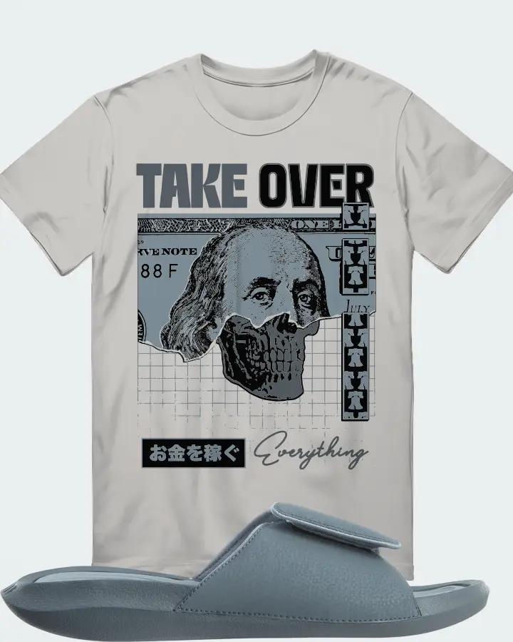 Jordan Hydro 6 Sneaker Matching Grey T-Shirt - Take Over