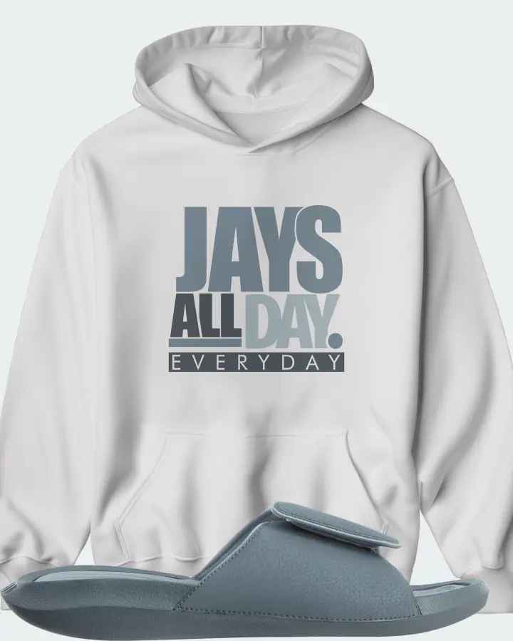 Jordan Hydro 6 Sneaker Matching White Hoodie - Jays All Day