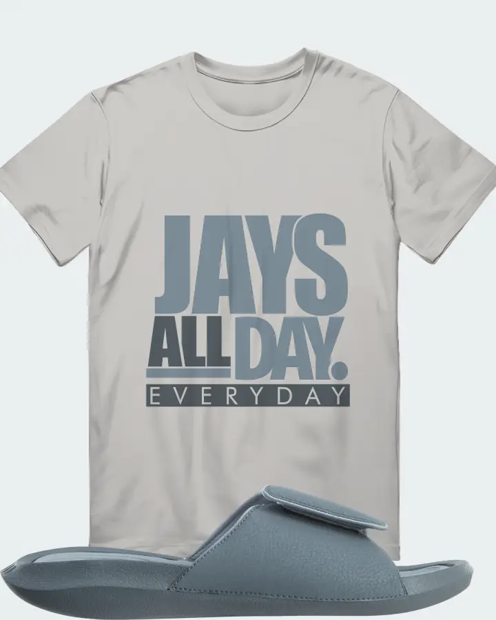 Jordan Hydro 6 Sneaker Matching Grey T-Shirt - Jays All Day