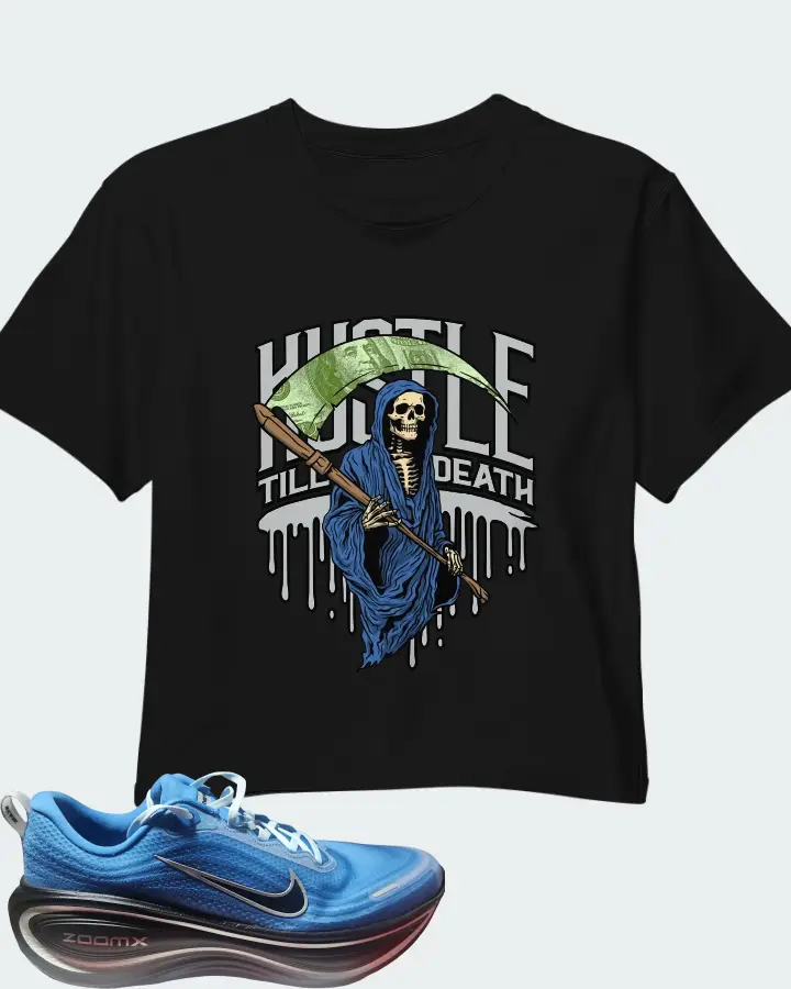 Nike Vomero Plus By You Star Blue Matching Crop Top