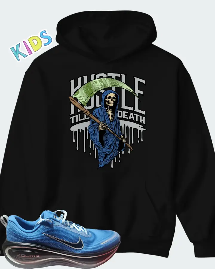 Nike Vomero Plus By You Star Blue Matching Kid's Hoodie