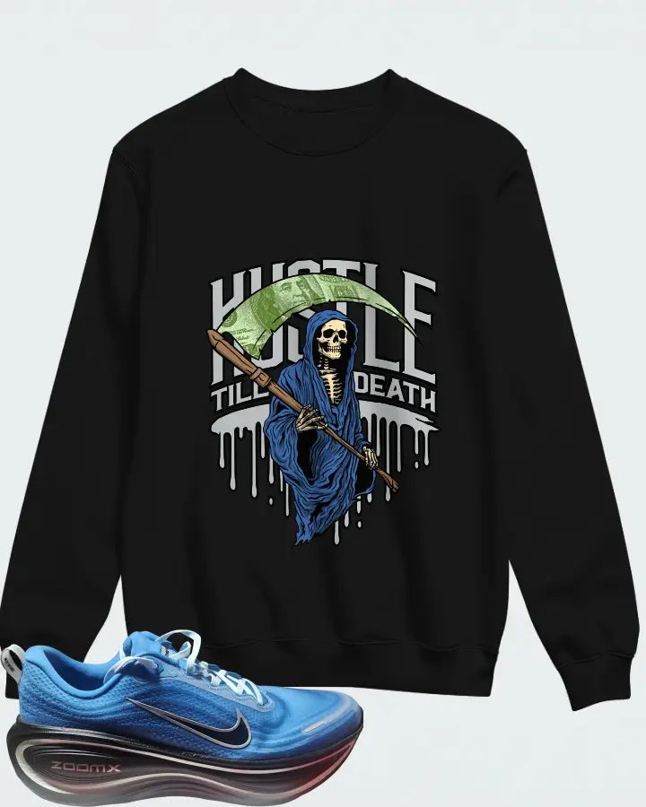 Nike Vomero Plus By You Star Blue Matching Sweatshirt