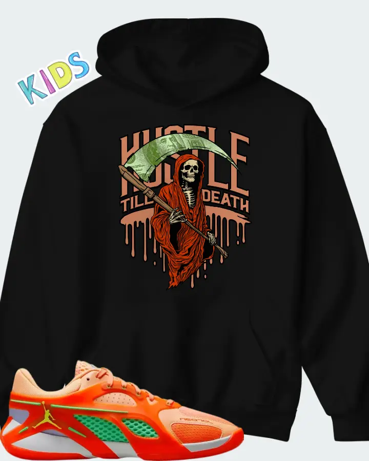 Air Jordan Heir Peach Jam Matching Kid's Hoodie