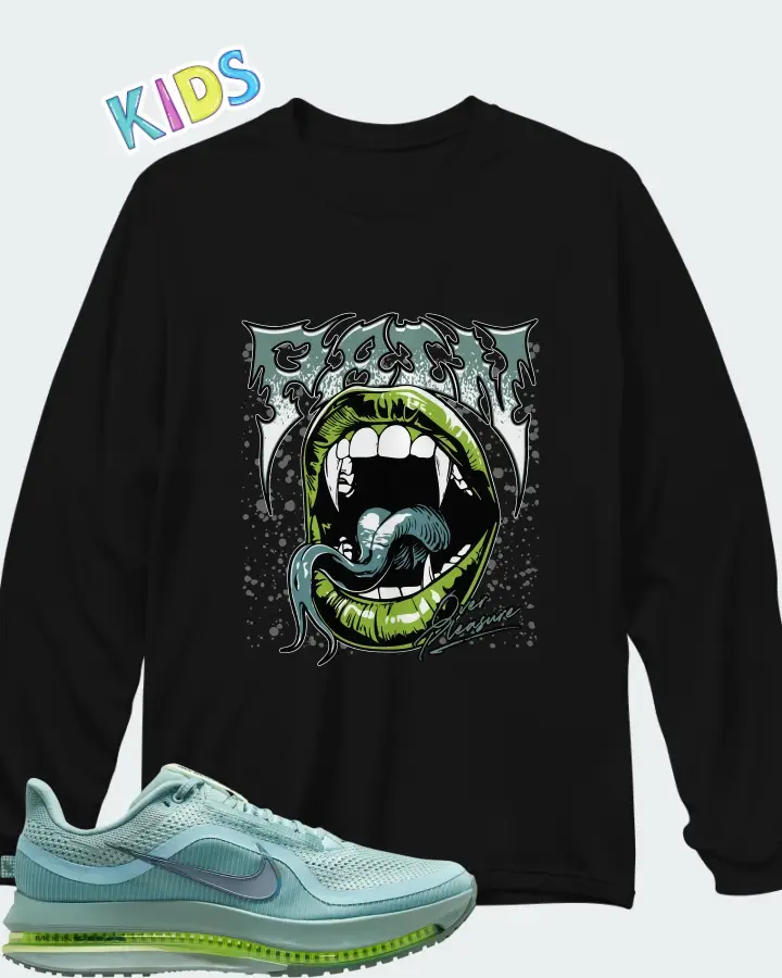 Nike Pegasus Premium Cannon Matching Kid's Long Sleeve T-Shirt