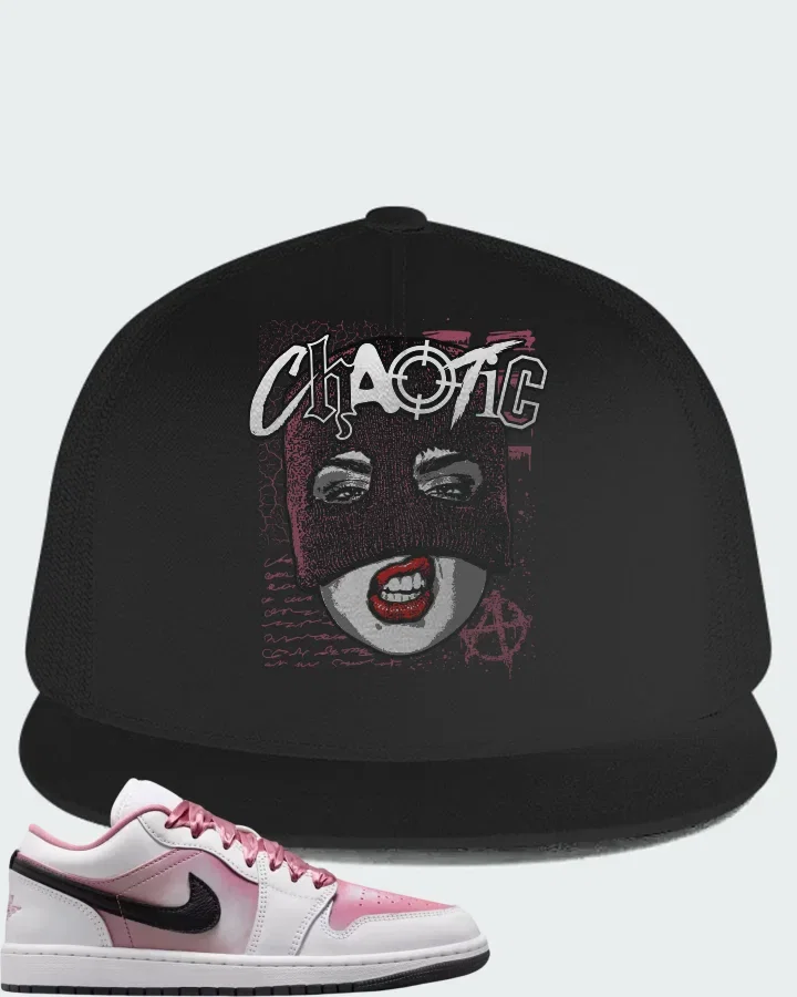 Air Jordan 1 Low SE White Desert Berry Matching Hat