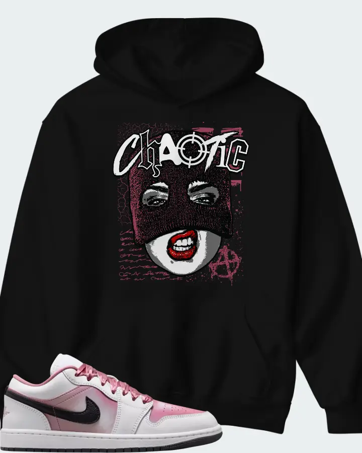 Air Jordan 1 Low SE White Desert Berry Matching Hoodie