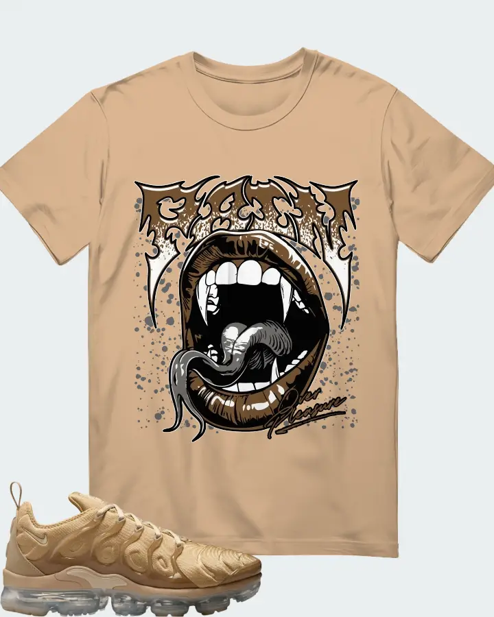 Nike Air Vapormax Plus  Parachute Beige  Matching T-Shirt