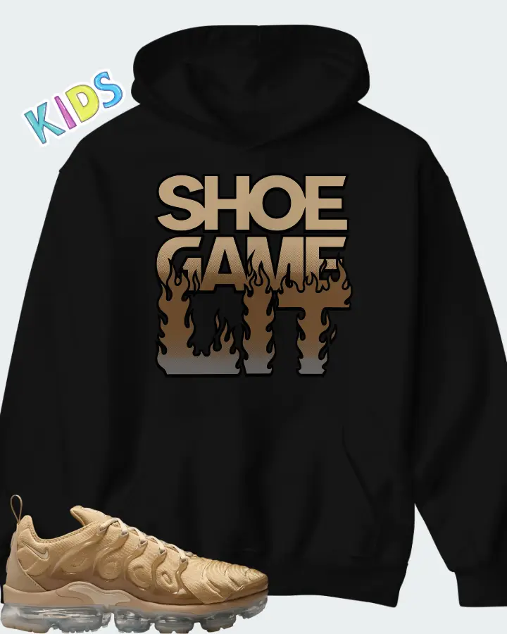 Nike Air Vapormax Plus Parachute Beige Matching Kid's Hoodie