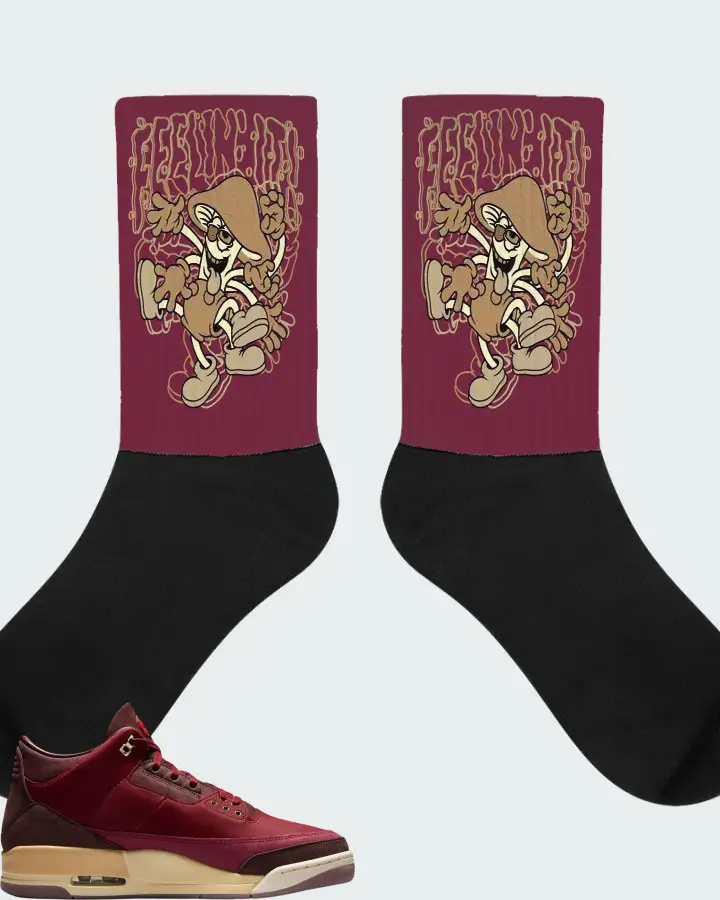 Air Jordan 3 Retro Bin23 Matching Socks
