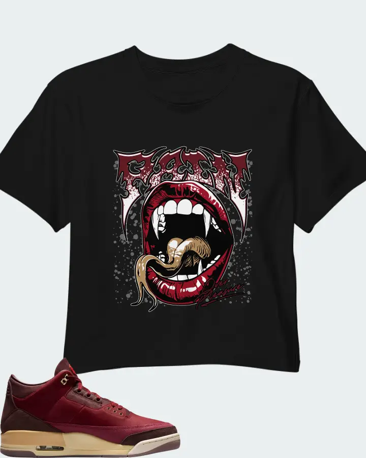 Air Jordan 3 Retro Bin23 Matching Crop Top