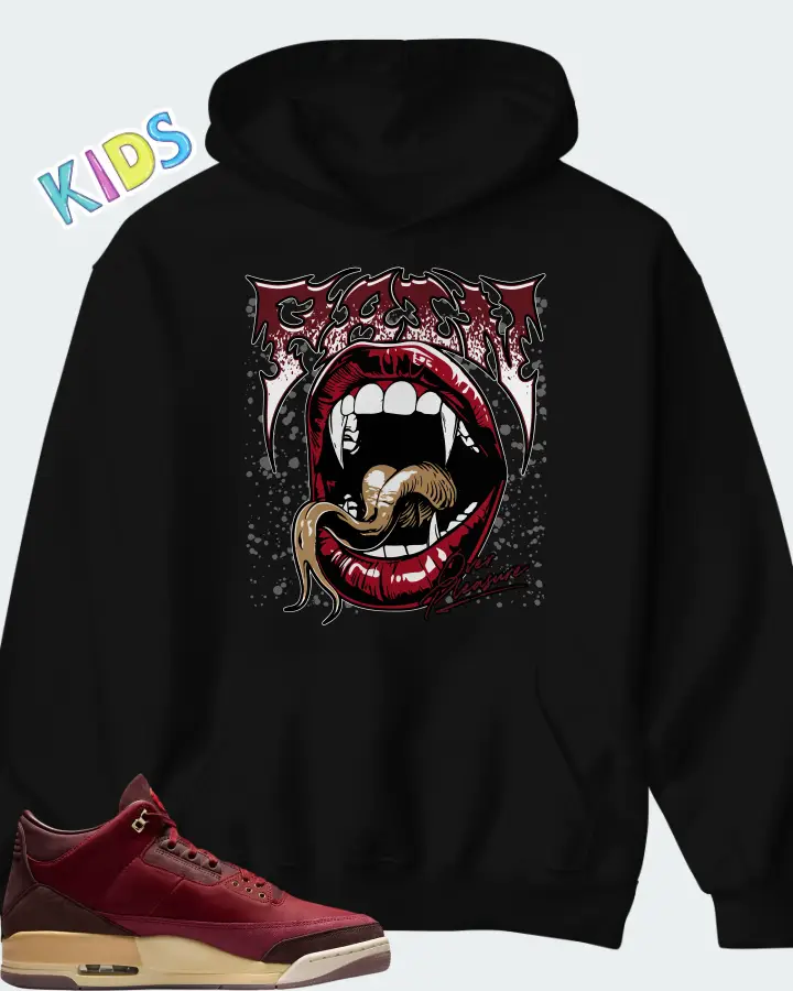 Air Jordan 3 Retro Bin23 Matching Kid's Hoodie
