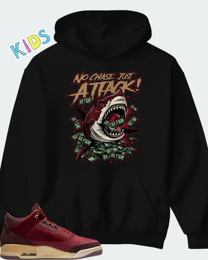 Air Jordan 3 Retro Bin23 Matching Kid's Hoodie