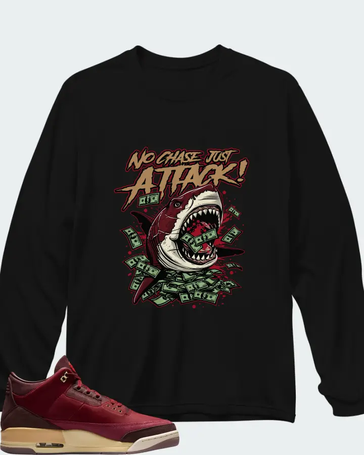 Air Jordan 3 Retro Bin23 Matching Long Sleeve T-Shirt