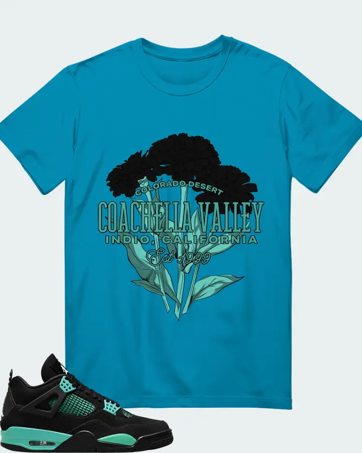 Air Jordan 4  Tiffany & Co Matching T-Shirt