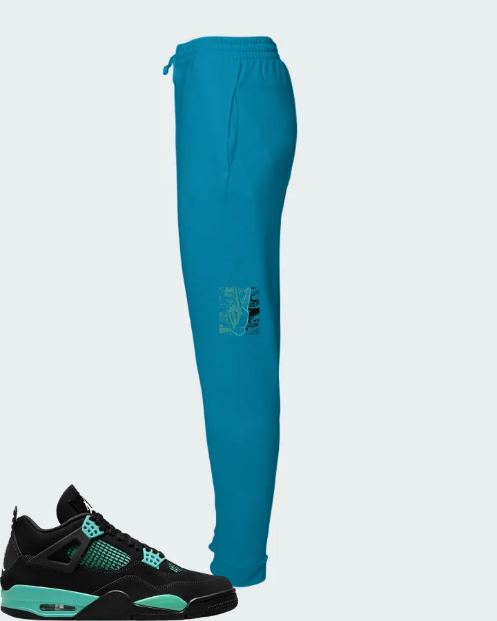 Air Jordan 4  Tiffany & Co Matching Joggers