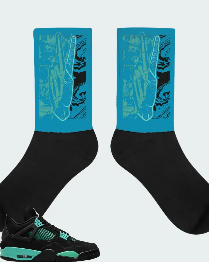 Air Jordan 4  Tiffany & Co Matching Socks