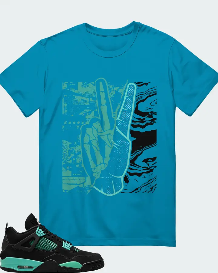 Air Jordan 4  Tiffany & Co Matching T-Shirt