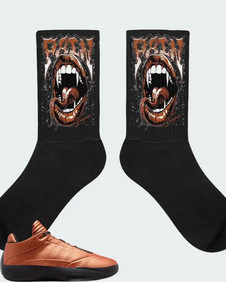 Air Jordan 40 SL Copper Matching Socks