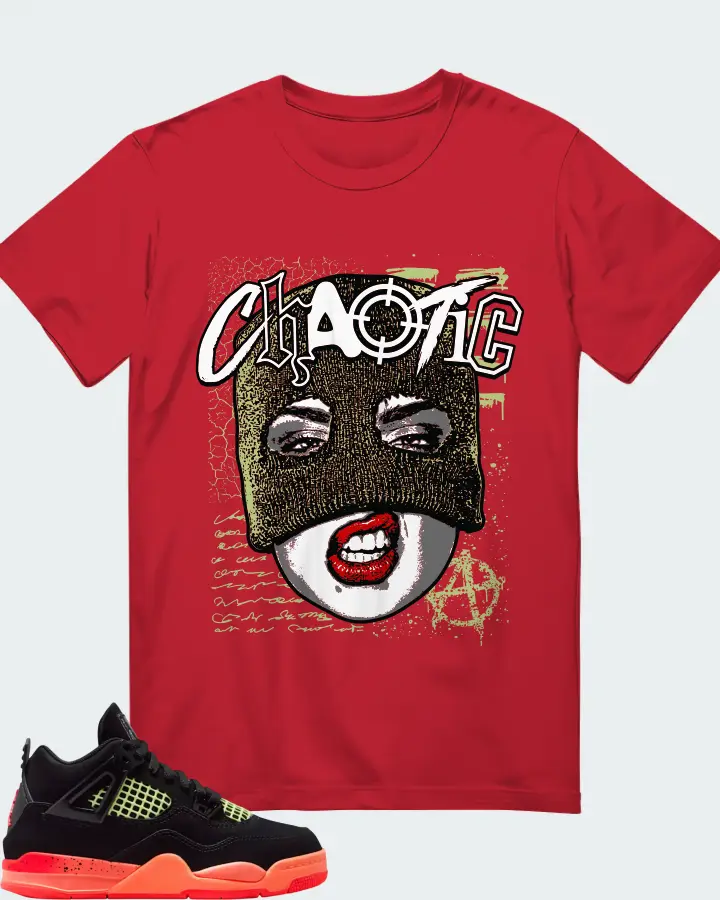Air Jordan 4 Retro Black Infrared 23 Matching T-Shirt