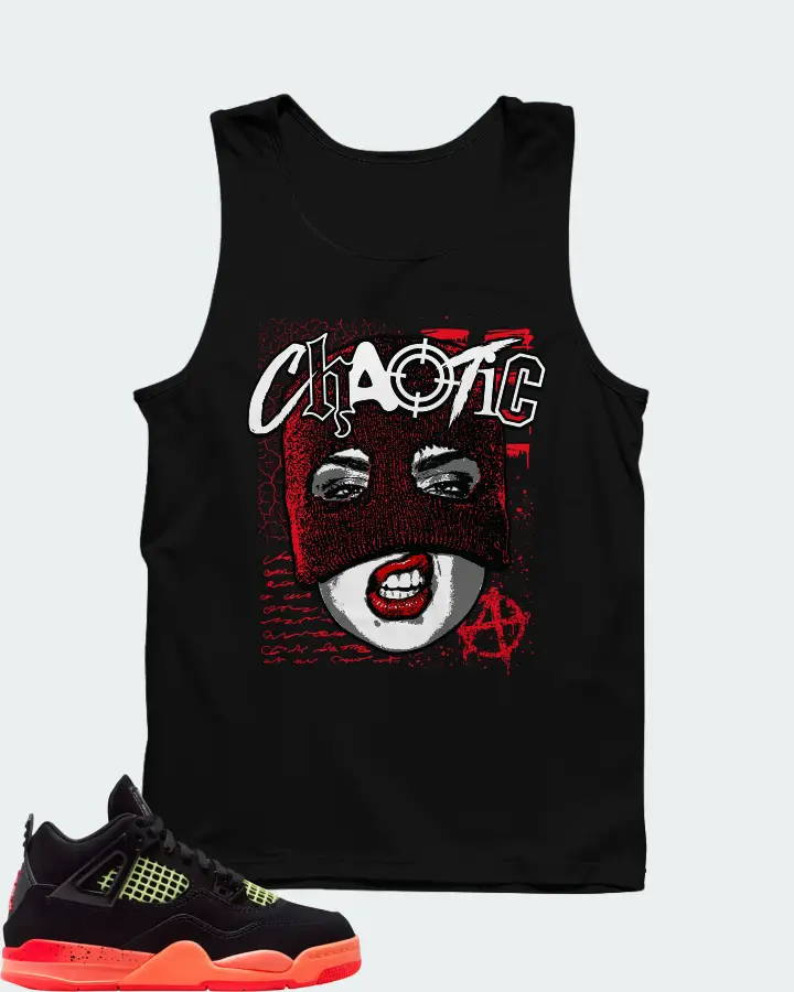 Air Jordan 4 Retro Black Infrared 23 Matching Tank Top