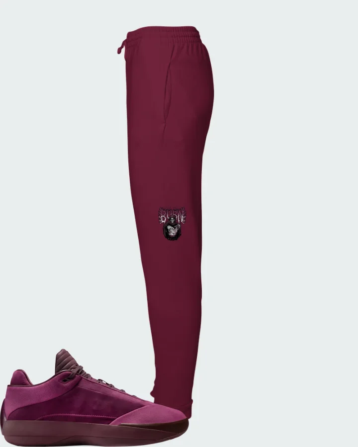Air Jordan 40 EP Bordeaux Matching Joggers