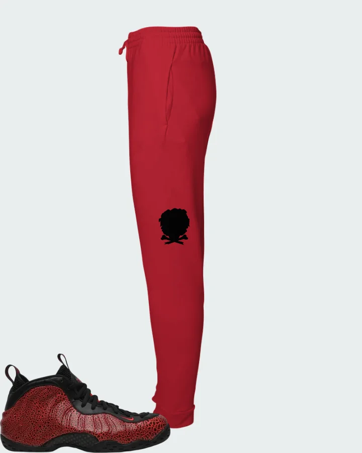 Nike Air Foamposite One Cracked Lava Matching Joggers