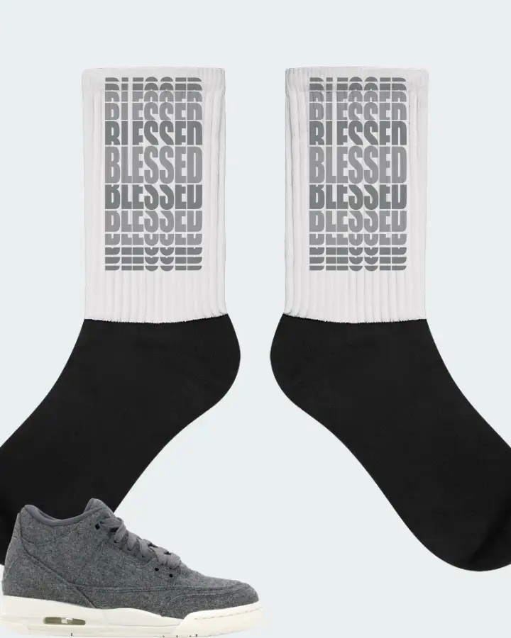 Socks in White