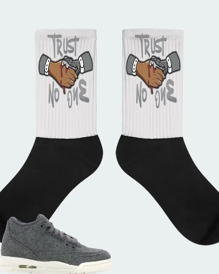 Socks in White